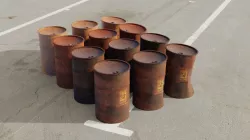 Barrel 3D models Low-poly Low-poly 3D model