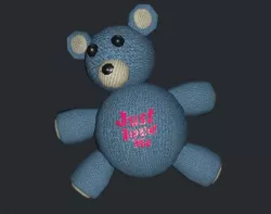 Basic Bear Object Model Low-poly 3D model