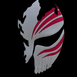 Bleach Ichigo Hollow Mask 3D model