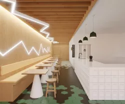 Cafe bar 3D model