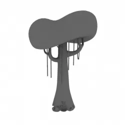 Cartoon tree 3D model