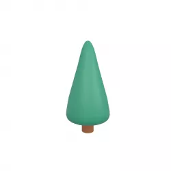 Cartoon Tree v9 003 Low-poly 3D model