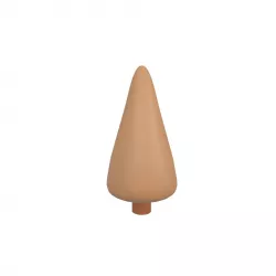 Cartoon Tree v9 004 Low-poly 3D model