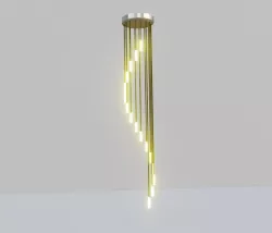 Ceiling Light Low-poly 3D model