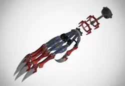 Character Robot Hand - Buster Arm 3D model