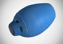 Character Robot Hand - Mega Buster 3D model