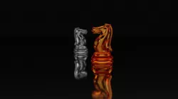 Chess Board  3D model