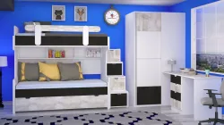 Children bed design full 3d scene 3D model