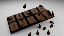chocolate 3D model