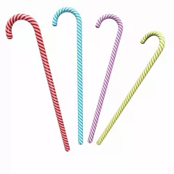 Christmas Candy Cane Low-poly 3D model