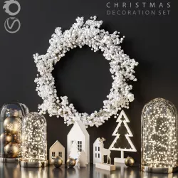 Christmas Decoration Set 3D model