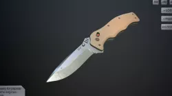 Clasp knife vulcan vol 2 Low-poly 3D model