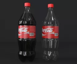 Coca Cola bottle 3D model 3D model