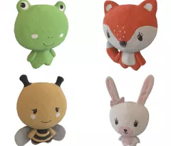 Collection 4 Soft Toys HM 3D model