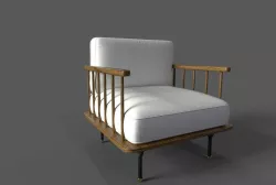 Denton armchair  3D model