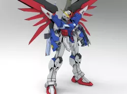 DESTINY GUNDAM 3D model