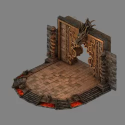 Devil Dragon Palace-Longtaizi 3D model