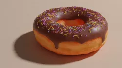 Donut blend file 3D model
