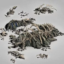 Dragon Fortress-Dragon Bone 3D model