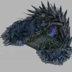 Dragon Fortress-Spider Forest Arch 3D model