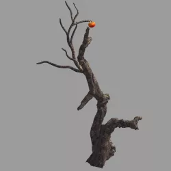 Fairy Trail Forest-Persimmon Tree 07 3D model
