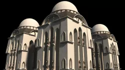 Fantasy Neoclassical tower Low-poly 3D model