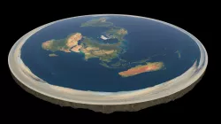 Flat Earth 8K 3D model