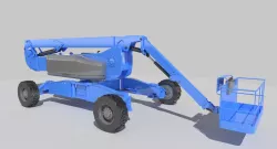 Genie ZX-13570 Self-propelled Aerial Work Platform Low-poly 3D model