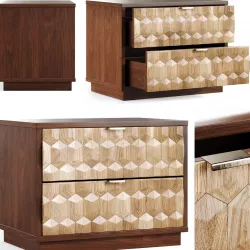 Geome nightstand Low-poly 3D model