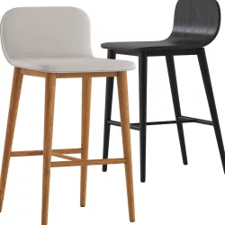 Globewest Sketch Puddle Barstool 3D model