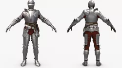 Gothic Knight 3D model