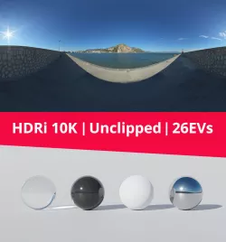 Hdri - Port And Mountains Texture