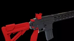 HK 416 rainbow six siege 3D model