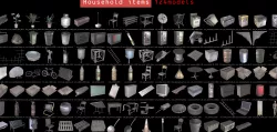 Household items 124 models Low-poly 3D model