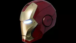 Iron Man mk 3 ready to print and render Low-poly 3D model