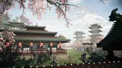 Japan Garden Unity 3D model
