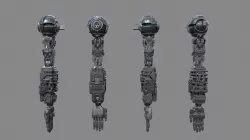JAT Mech Arm - No texture 3D model