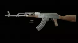 Kalashnikov AKM Low-poly 3D model