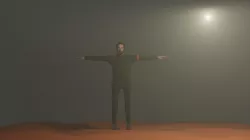 KEEANUREEVEES Low-poly 3D model