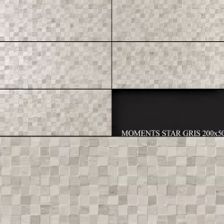 Keros Moments Star Gris 200x500 3D model