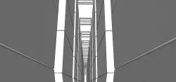  Labyrinth of the megastructure  Laberinto de la megaestructura  3D model