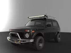 LADA NIVA - OFFROAD CAR 3D model