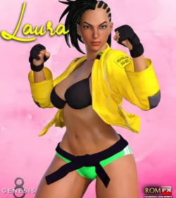 Laura for G8F 3D model