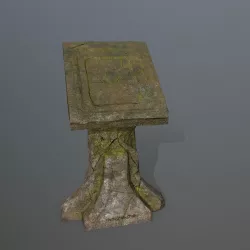 lectern Low-poly 3D model