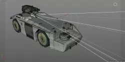 M577 USS Sulaco Colonial Marines 3D model
