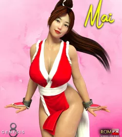 Mai for G8F 3D model