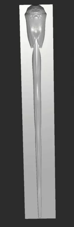 MakeIT Harry Potter 3D Ron Weasley Wand Mold 3D model