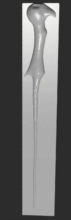 MakeIT Harry Potter 3D Voldemort Wand Mold 3D model