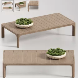 MALTA TEAK COFFEE TABLE 3D model