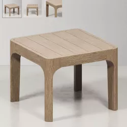 MALTA TEAK SIDE TABLE 3D model
